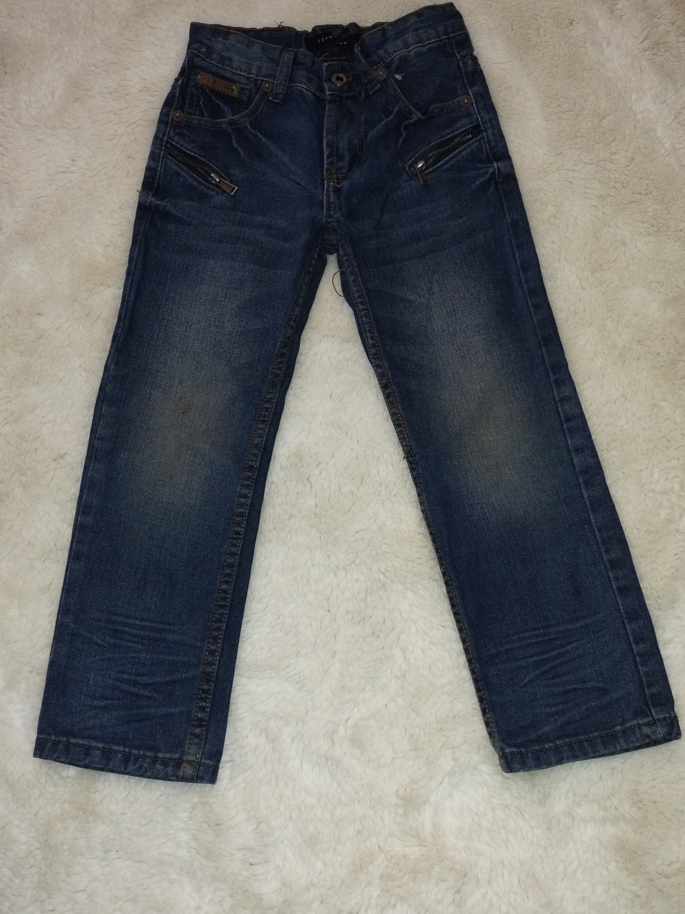 Sean John Boys Indigo Straight Leg Jeans